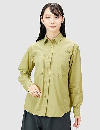 Amazon | [ザ・ノース・フェイス] L/S Clad Shirt | アウトドア